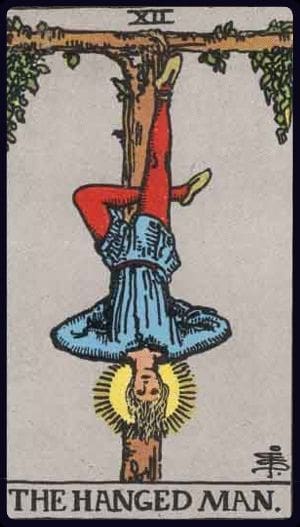 The Hanged Man Tarot Meaning: Surrender, Perspective & Letting Go