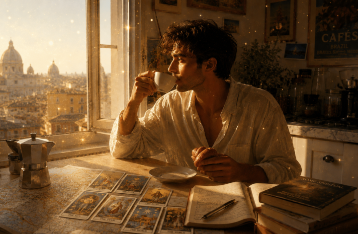 A morning tarot reflection practice is a short ritual where you pull one card, write your first reaction, and choose one thing to notice during the day. It is best used as a self-reflection prompt, not a prediction.
